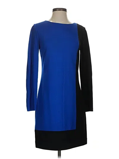 Pre-owned Trina Turk Casual Dress In Blue