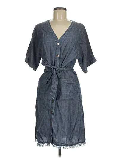 Pre-owned Trina Turk Casual Dress In Blue