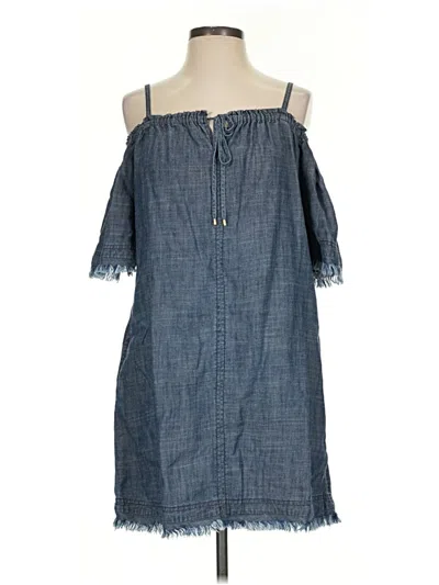 Pre-owned Trina Turk Casual Dress In Blue