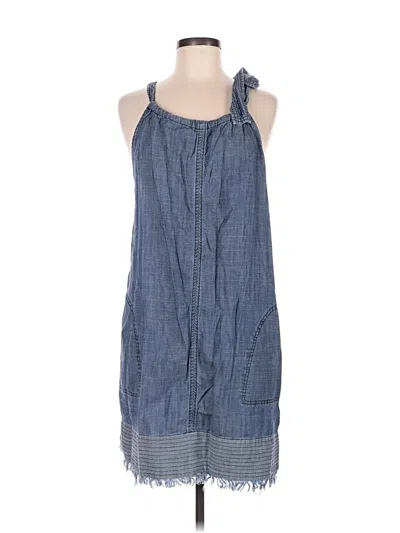 Pre-owned Trina Turk Casual Dress In Blue