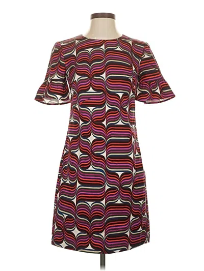 Pre-owned Trina Turk Casual Dress In Burgundy