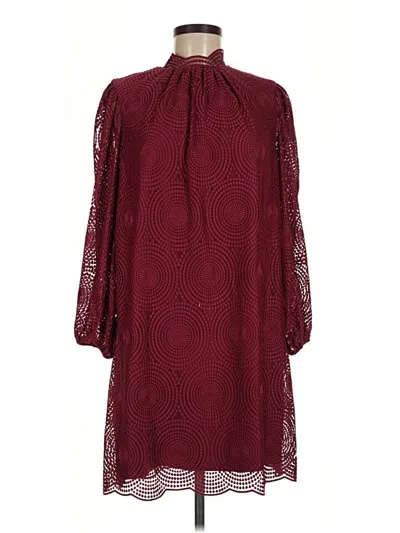 Trina Turk Casual Dress In Burgundy