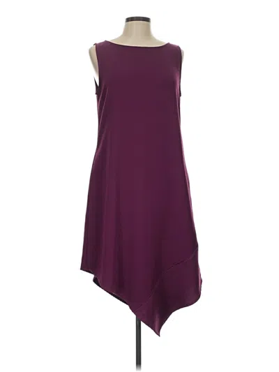 Pre-owned Trina Turk Casual Dress In Burgundy