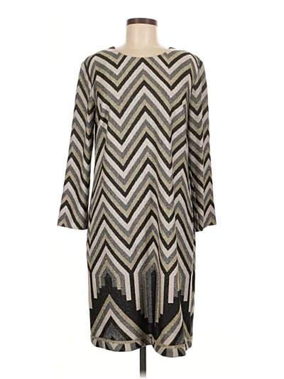 Pre-owned Trina Turk Casual Dress In Gray