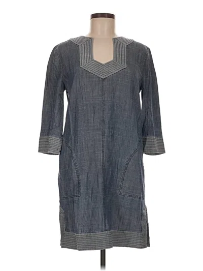 Pre-owned Trina Turk Casual Dress In Gray
