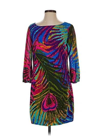 Pre-owned Trina Turk Casual Dress In Green