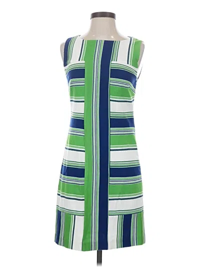 Pre-owned Trina Turk Casual Dress In Green