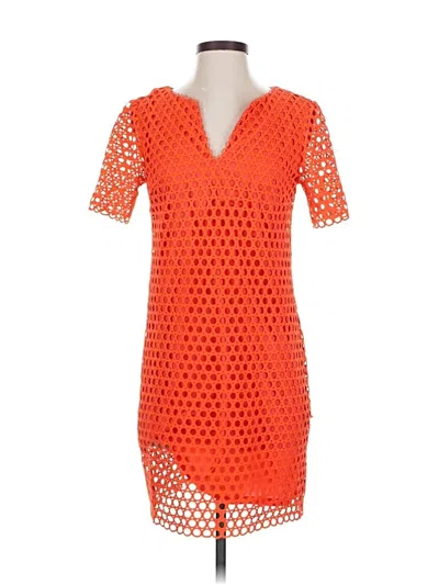 Pre-owned Trina Turk Casual Dress In Orange