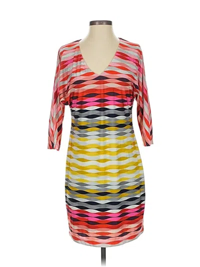 Pre-owned Trina Turk Casual Dress In Orange