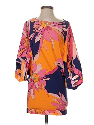 Trina Turk Casual Dress In Orange