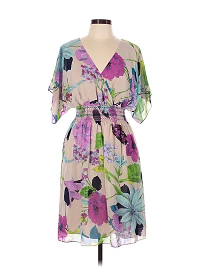 Pre-owned Trina Turk Casual Dress In Purple