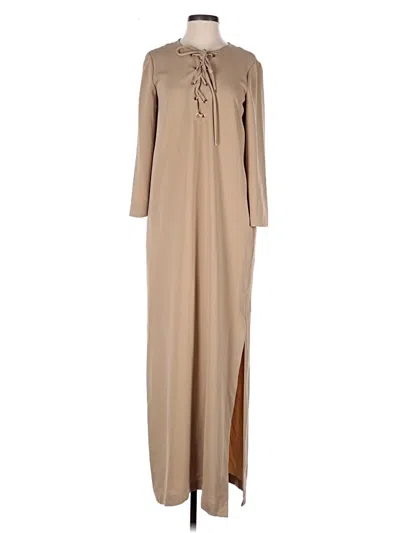Pre-owned Trina Turk Casual Dress In Tan