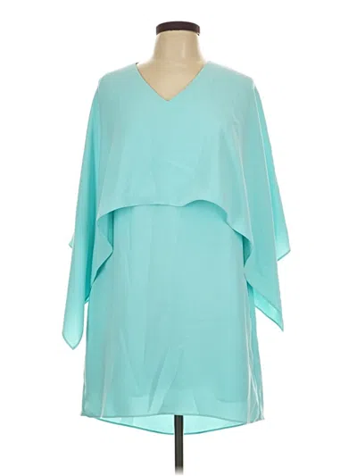 Pre-owned Trina Turk Casual Dress In Teal