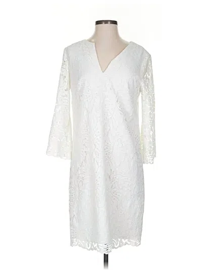 Trina Turk Casual Dress In White