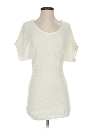 Pre-owned Trina Turk Casual Dress In White
