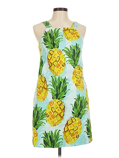 Pre-owned Trina Turk Casual Dress In Yellow