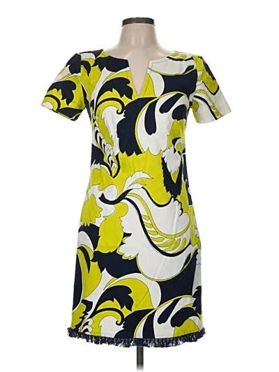 Pre-owned Trina Turk Casual Dress In Yellow