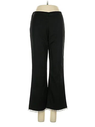 Pre-owned Trina Turk Casual Pants In Black