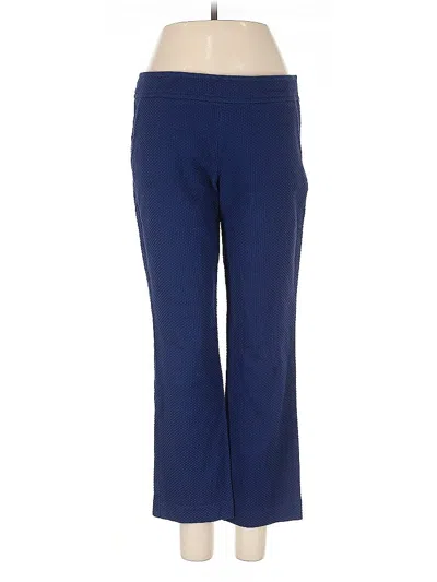Pre-owned Trina Turk Casual Pants In Blue