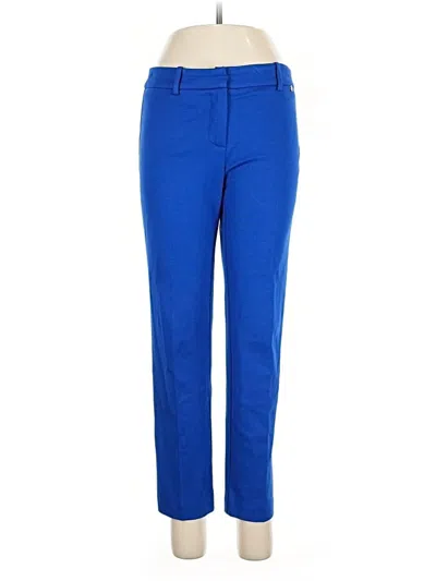 Pre-owned Trina Turk Casual Pants In Blue