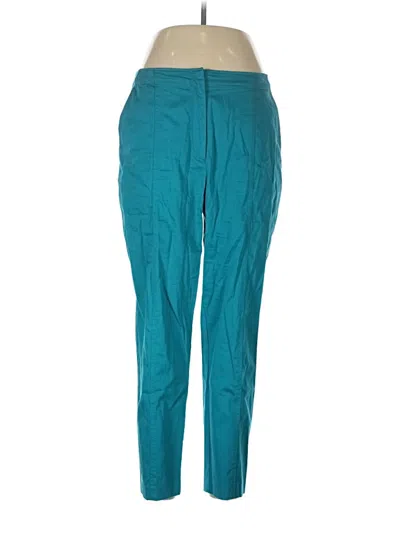 Pre-owned Trina Turk Casual Pants In Blue