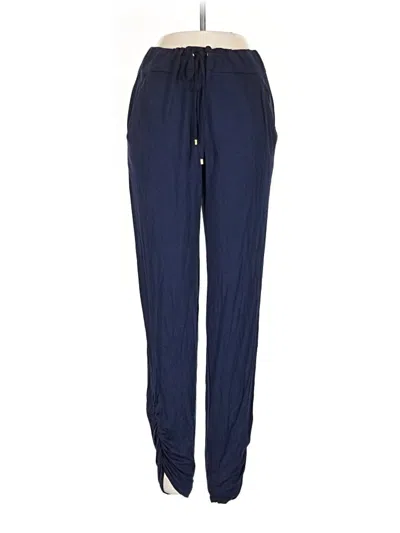 Pre-owned Trina Turk Casual Pants In Blue