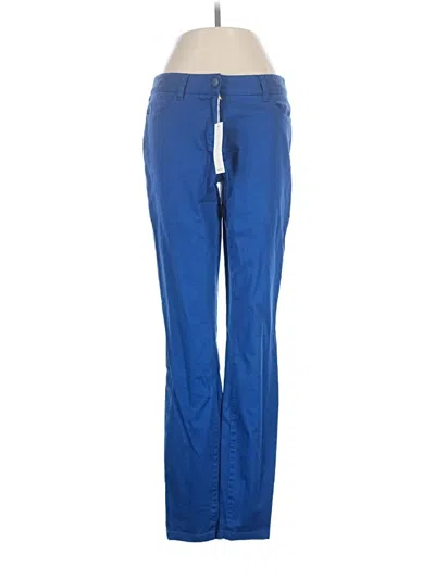 Pre-owned Trina Turk Casual Pants In Blue