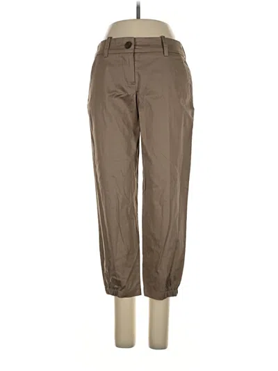 Pre-owned Trina Turk Casual Pants In Brown