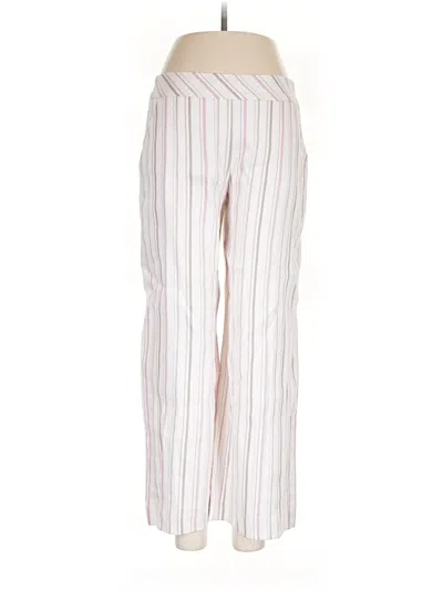 Pre-owned Trina Turk Casual Pants In Ivory