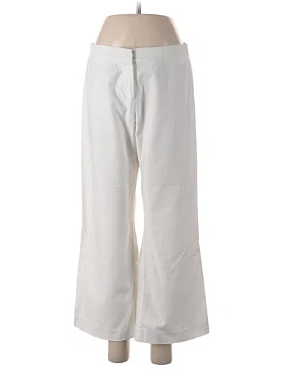 Pre-owned Trina Turk Casual Pants In Ivory
