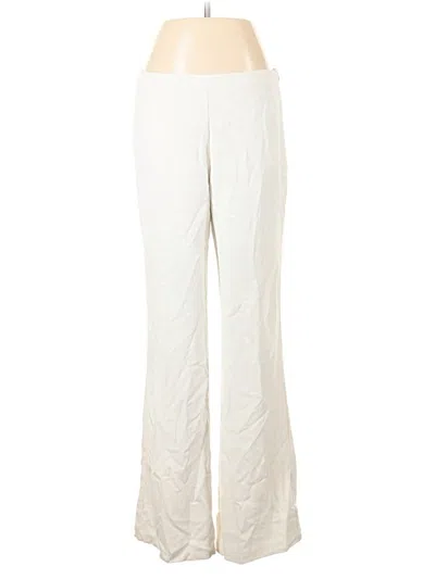 Pre-owned Trina Turk Casual Pants In Ivory