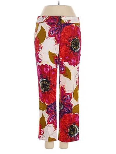 Pre-owned Trina Turk Casual Pants In Ivory