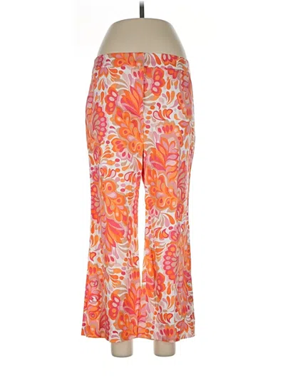 Pre-owned Trina Turk Casual Pants In Orange