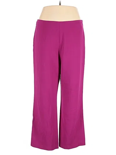 Pre-owned Trina Turk Casual Pants In Purple