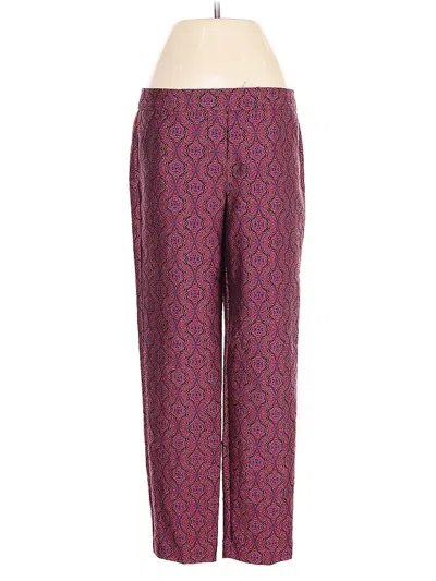 Pre-owned Trina Turk Casual Pants In Purple
