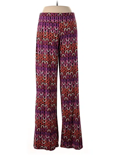 Pre-owned Trina Turk Casual Pants In Purple