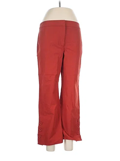 Pre-owned Trina Turk Casual Pants In Red