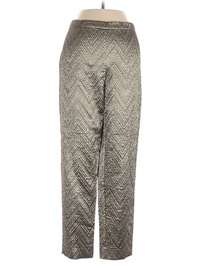 Pre-owned Trina Turk Casual Pants In Silver
