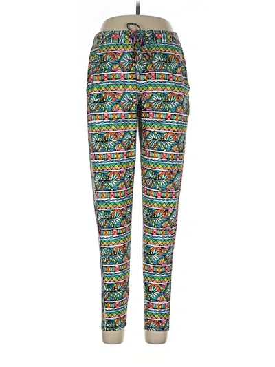 Pre-owned Trina Turk Casual Pants In Teal
