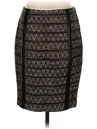 Pre-owned Trina Turk Casual Skirt In Black