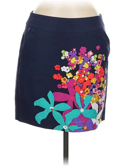 Pre-owned Trina Turk Casual Skirt In Blue