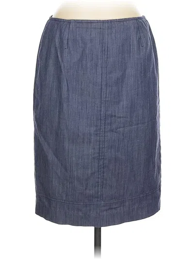 Pre-owned Trina Turk Casual Skirt In Blue