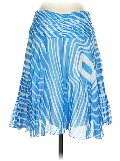 Pre-owned Trina Turk Casual Skirt In Blue