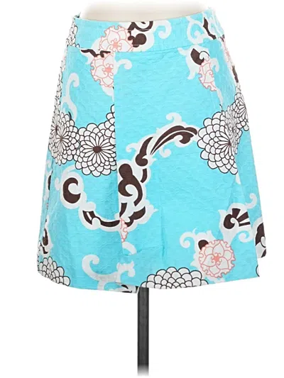 Pre-owned Trina Turk Casual Skirt In Blue