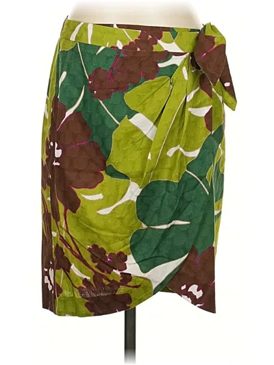 Pre-owned Trina Turk Casual Skirt In Green