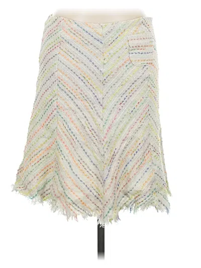 Pre-owned Trina Turk Casual Skirt In Ivory