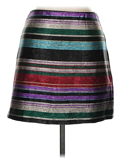 Pre-owned Trina Turk Casual Skirt In Silver