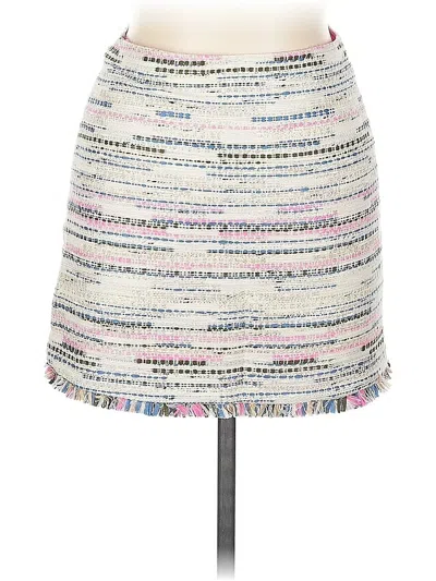 Pre-owned Trina Turk Casual Skirt In White