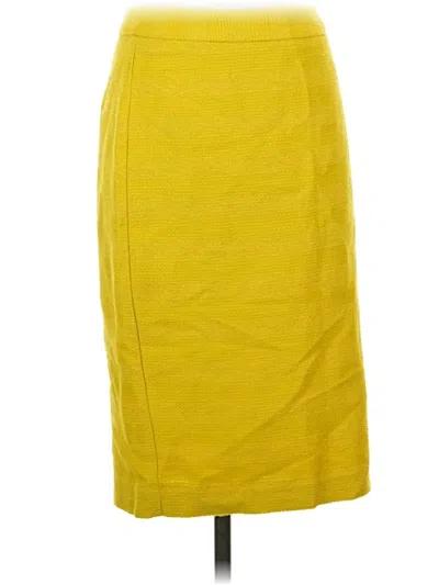 Pre-owned Trina Turk Casual Skirt In Yellow