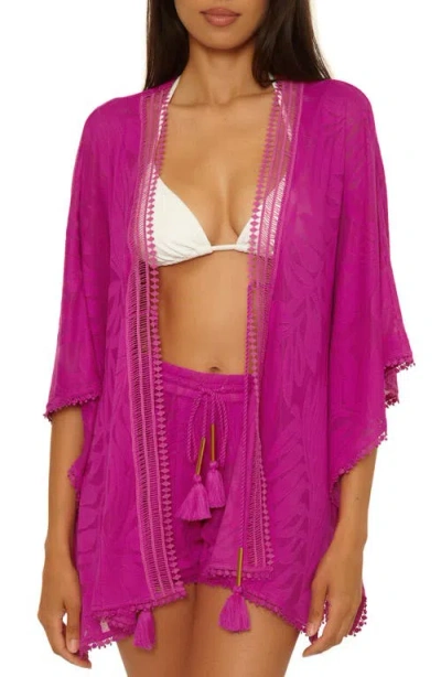 Trina Turk Catamaran Beach Cover-up Shorts In Pink